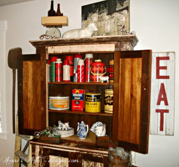 Jann 2n kitchen chippy cabinet